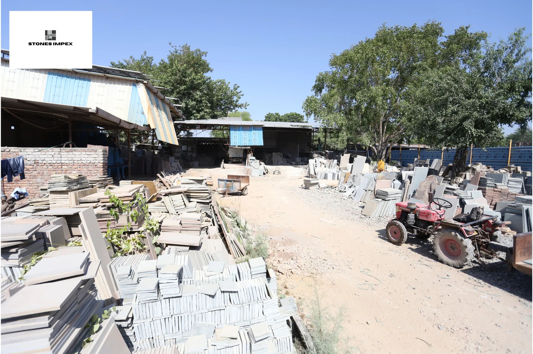 Production and storage area