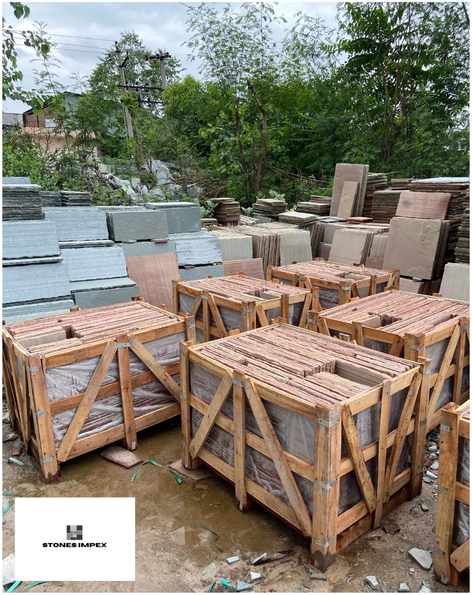 Crated sandstone inventory