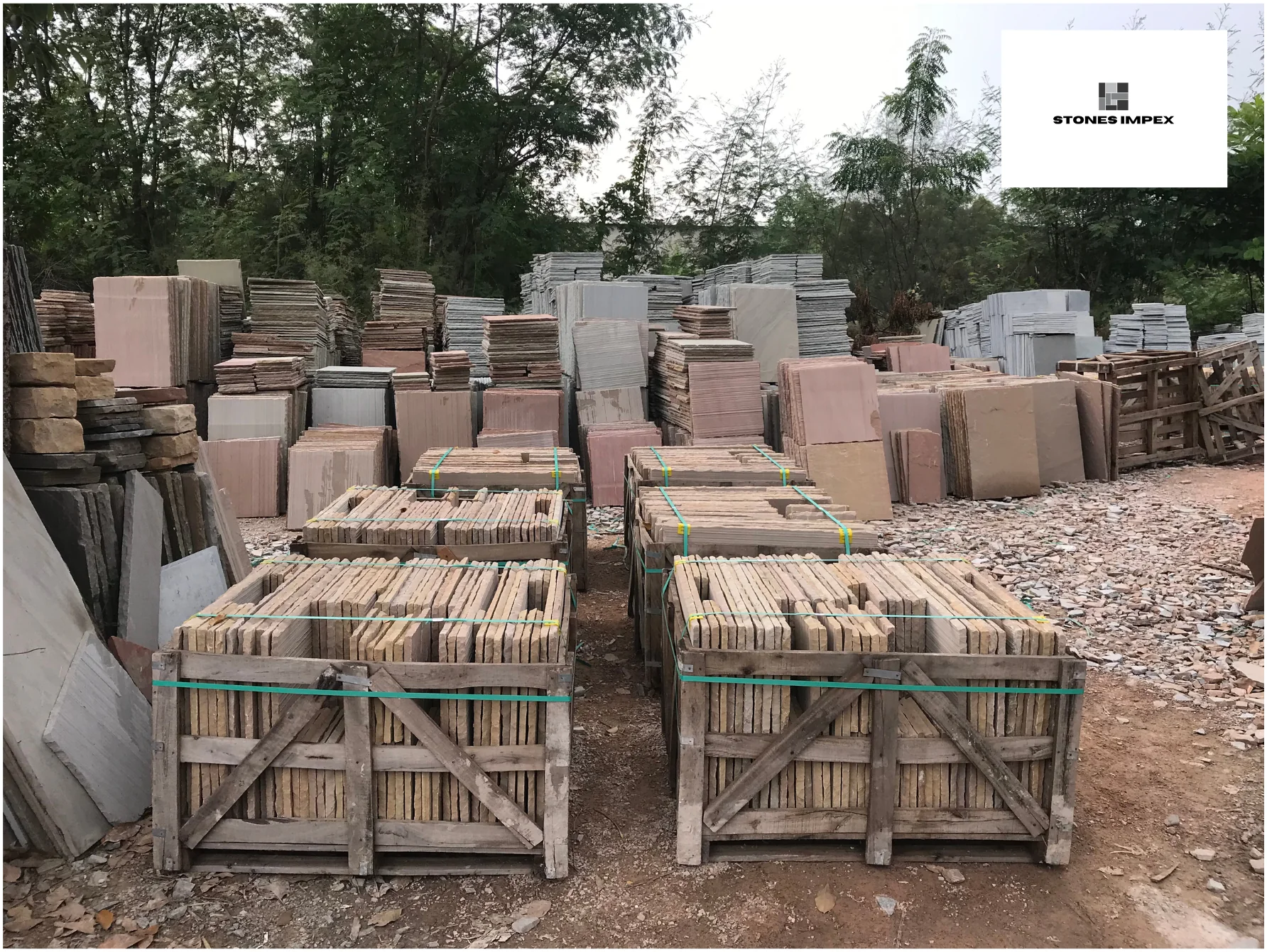 Prepared sandstone inventory